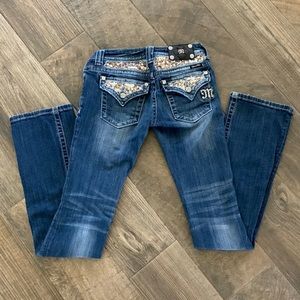 Miss Me Jeans - Boot Cut Jeans JE5731BZ 27x37 Long Inseam